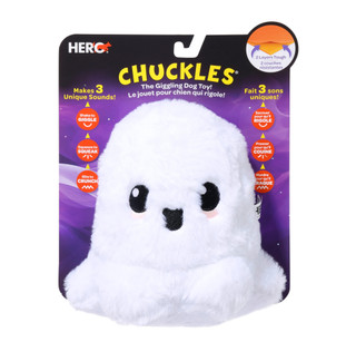 Thumbnail 1: CHASE N CHOMP Halloween Giggling Ghost Dog Toy  