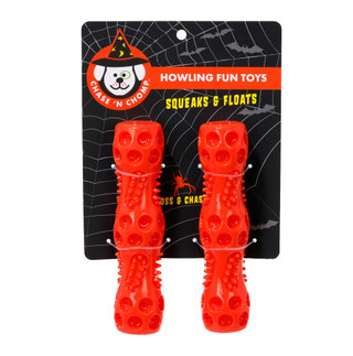 Thumbnail 1: CHASE N CHOMP 2 Pk Squeak & Float Dog Toys  