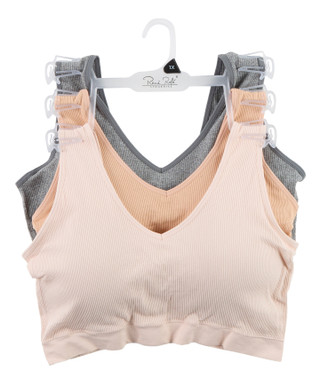Thumbnail 1: Rene Rofe Women's Plus 3 Pk Seamless Bras 