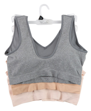 Thumbnail 2: Rene Rofe Women's Plus 3 Pk Seamless Bras 