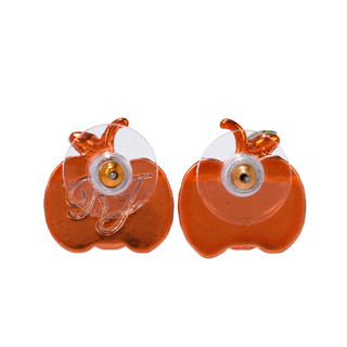 Thumbnail 2: Betsey Johnson Pumpkin Stud Earrings 
