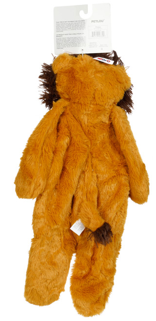 Thumbnail 2: Petlou 19 in Floppy Lion Crinkly Plush Dog Toy 