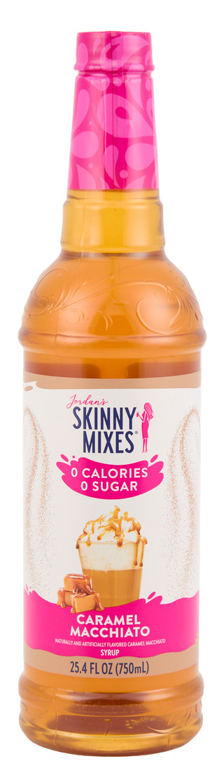 Thumbnail 1: Jordan's Skinny Mixes 25.4 oz Caramel Macchiato Skinny Syrup 