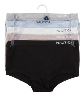 Thumbnail 1: Nautica Women's 5 Pk Brief Panties 