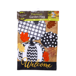 Thumbnail 1: Briarwood Lane 12 in Harvest Welcome Premium Garden Flag  