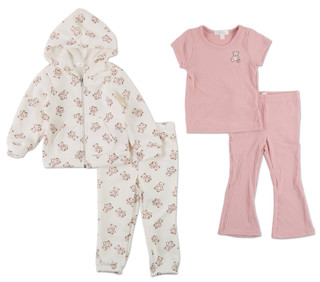 Thumbnail 1: Nannette Toddler Girls 4 Pc Pants Set  
