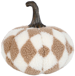 Thumbnail 1: Autumn Gatherings 9 In Checkerboard Sherpa Pumpkin 