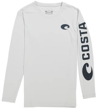 Thumbnail 1: COSTA Men's Long Sleeve Technical Crew Shirt 