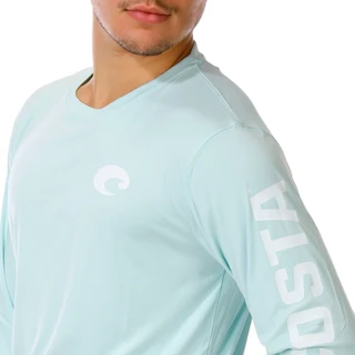 Thumbnail 2: COSTA Men's Long Sleeve Solid Performance Shirt 