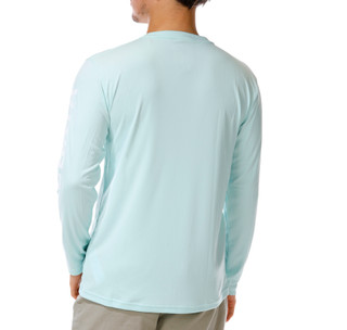 Thumbnail 3: COSTA Men's Long Sleeve Solid Performance Shirt 
