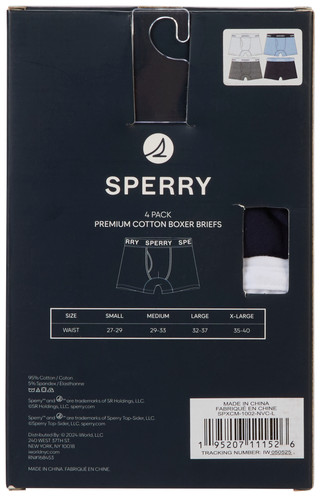 Thumbnail 2: Sperry Men's 4 Pk Boxer Briefs 