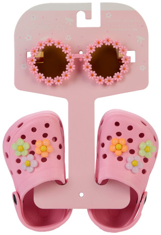 Thumbnail 1: Willow & Ruby Toddler Girls Shadies + Slidies Set 