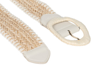 Thumbnail 2: Jessica Simpson Women's Natural Woven Belt 