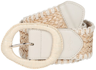 Thumbnail 1: Jessica Simpson Women's Natural Woven Belt 