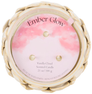 Thumbnail 2: FLORA BUNDA 21 oz Ember Glow Vanilla Cloud Scented Candle 