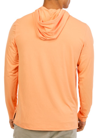 Thumbnail 3: REEL LEGENDS Men's Long Sleeve Performance Hooded Tee 