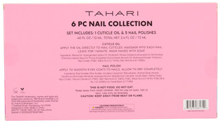 Thumbnail 2: Tahari 6 Pc Sorbet Dreams Nail Collection Set 