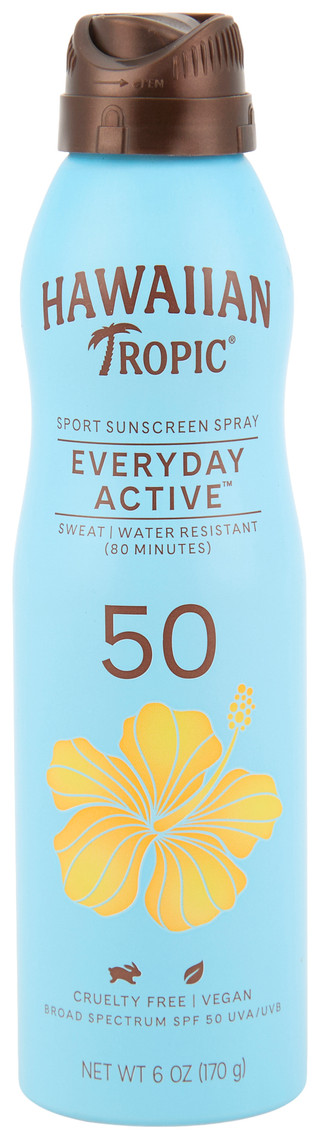 Thumbnail 1: Hawaiian Tropic 6 oz Everyday Active Sport SPF 50 Sunscreen Spray 