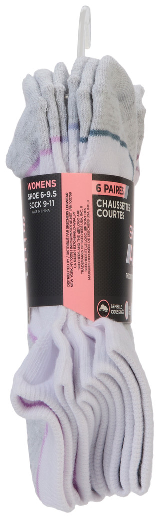 Thumbnail 3: Skechers Women's 6 Pk Active Low Cut Socks 