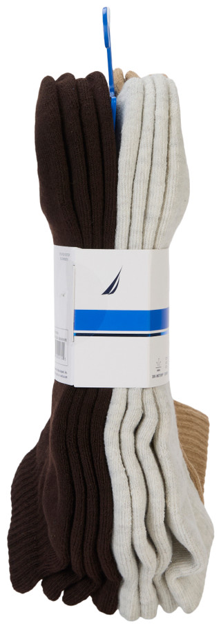 Thumbnail 2: Nautica Men's 8 Pk Performance Quarter Socks 