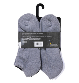 Thumbnail 3: RVCA Men's 6 Pk Half Cushion Low Cut Socks 