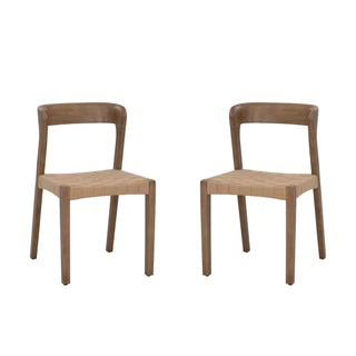 Thumbnail 1: Linon Linon Maura 2 Pc. Woven  Chair Set  