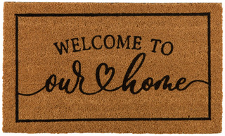 Thumbnail 1: 18x30 Welcome To Our Home Coir Door Mat 