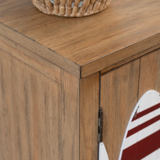 Thumbnail 10: Linon Linon Keala 2 Door  32 in. Storage Accent Cabinet 