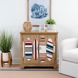 Thumbnail 11: Linon Linon Keala 2 Door  32 in. Storage Accent Cabinet 