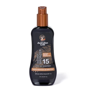 Thumbnail 1: AUSTRALIAN GOLD 8 oz Instant Bronzer Spray Gel Sunscreen 