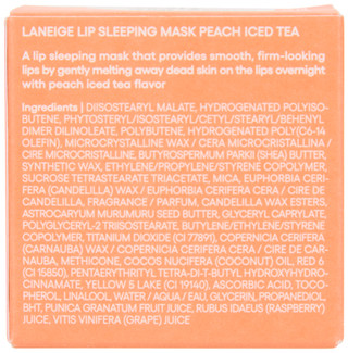 Thumbnail 2: LANEIGE 0.7 oz Peach Iced Tea Lip Sleeping Mask 