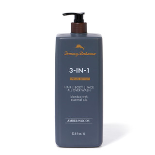 Thumbnail 1: TOMMY BAHAMA Men's 3-in-1 All Over Hair Body & Face Wash 