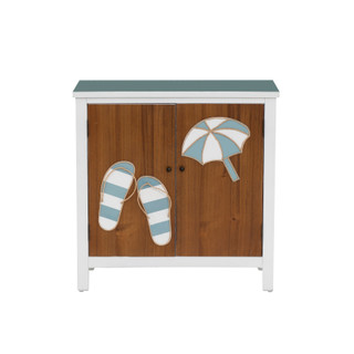 Thumbnail 2: Linon Linon Maren 2 Door Flip Flop Cabinet 