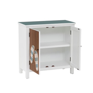Thumbnail 3: Linon Linon Maren 2 Door Flip Flop Cabinet 