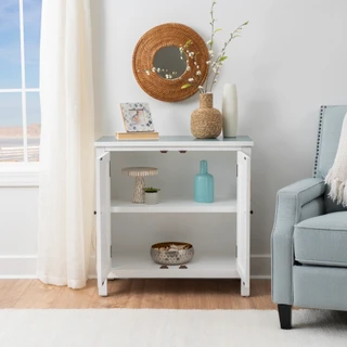 Thumbnail 8: Linon Linon Maren 2 Door Flip Flop Cabinet 