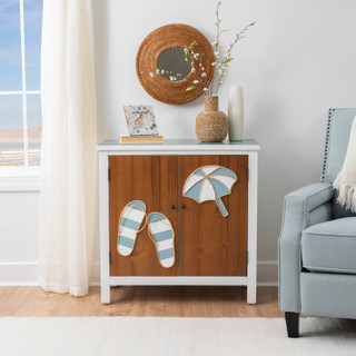 Thumbnail 11: Linon Linon Maren 2 Door Flip Flop Cabinet 