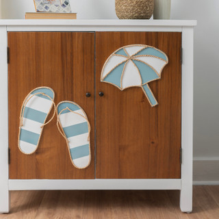 Thumbnail 12: Linon Linon Maren 2 Door Flip Flop Cabinet 