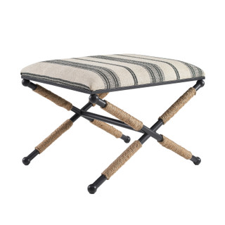 Thumbnail 1: Linon Linon Logue Campaign Ottoman 