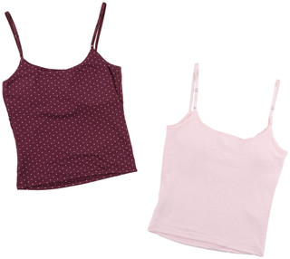 Thumbnail 2: Pink Rose Juniors 2 Pk Tank Set w/ Removable Bra Cups 