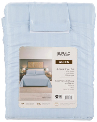 Thumbnail 2: Buffalo Queen Size 4 Pc Sheet Set 