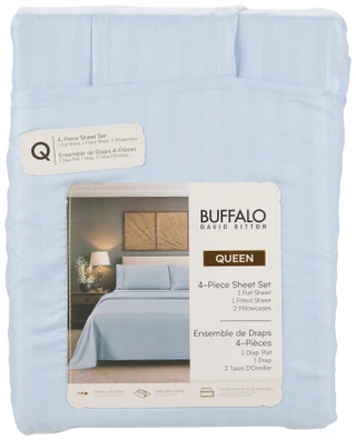 Thumbnail 1: Buffalo Queen Size 4 Pc Sheet Set 