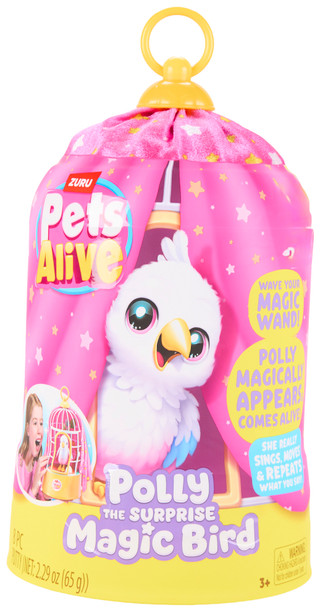 Thumbnail 1: Zuru Polly The Surprise Magic Bird Toy 