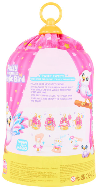 Thumbnail 2: Zuru Polly The Surprise Magic Bird Toy 