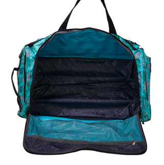 Thumbnail 4: Traveland 21 in Anchor Print Multi-Pocket Rolling Duffel Bag 