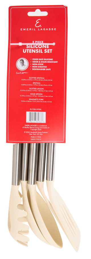Thumbnail 2: Emeril Lagasse 5 Pc Silicone Cooking Utensil Set 