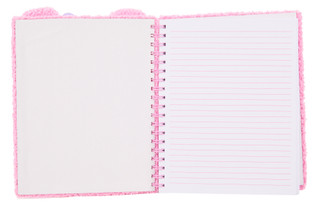 Thumbnail 2: Chase Wonder Fuzzy Bear & Bee Ruled Notebook 