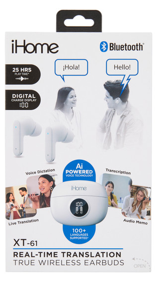 Thumbnail 1: BYTECH XT-61 Real-Time Translation with Wireless Earbuds & Case 