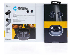 Thumbnail 3: BYTECH XT-61 Real-Time Translation w/ Wireless Earbuds & Case 