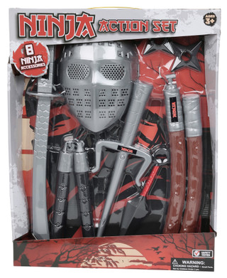 Thumbnail 1: Brooklyn Lollipop Kids Ninja Action Set 