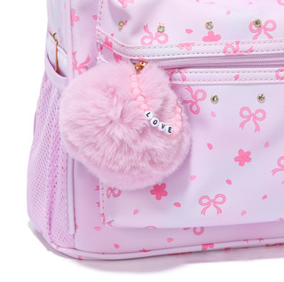 Thumbnail 4: Under One Sky Butterfly & Bows XL Backpack with Plush & Beads Charm 
